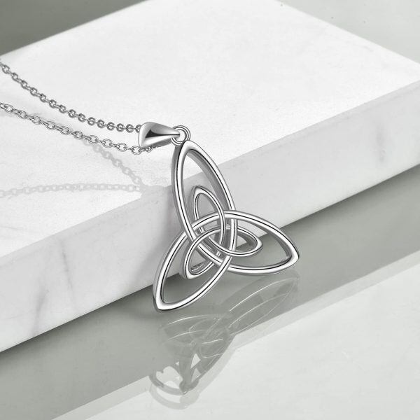 Sterling Silver Celtic Necklace-3