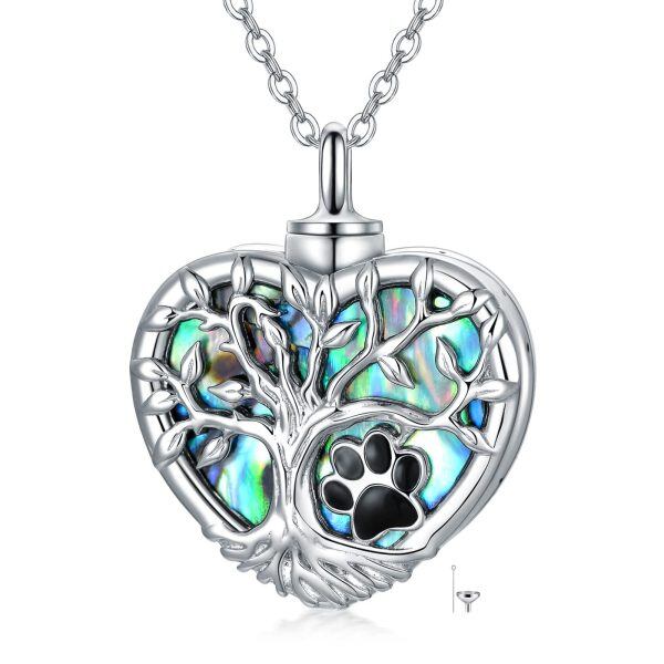 Sterling Silver Tree Of Life Necklace-0