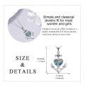 wholesale 925 Sterling Silver Tree of Life Heart Anchor Pendant Necklace for Women Girls-0-4