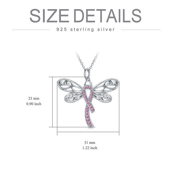 Sterling Silver Dragonfly Necklace-6