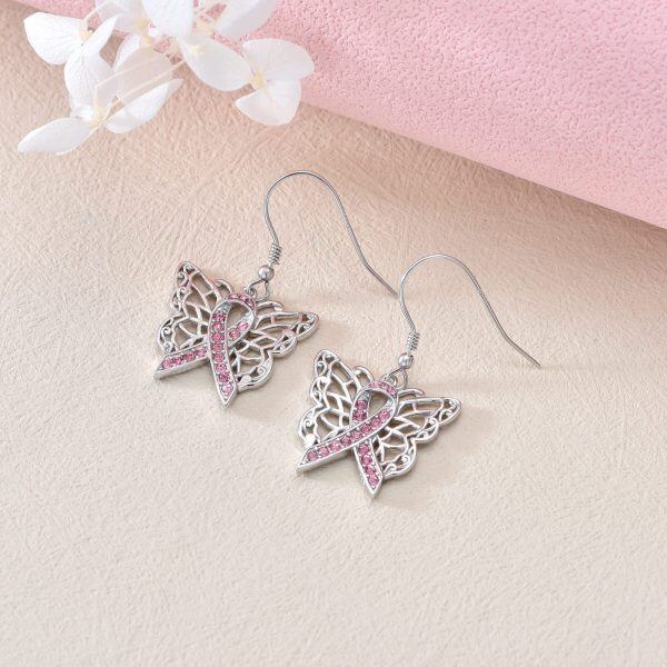 Sterling Silver Butterfly Earrings-2