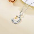 wholesale 925 Sterling Silver Cat Moon Star Pendant Necklace for Women-0-2
