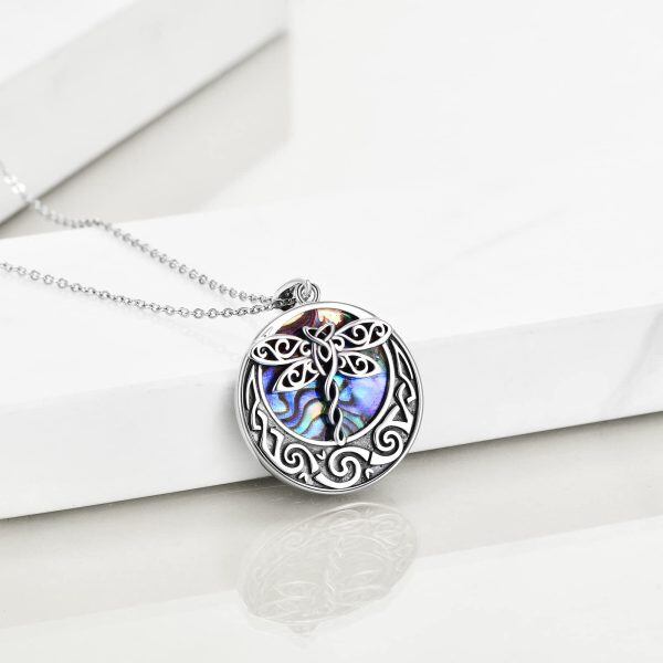 Sterling Silver Dragonfly Necklace-1