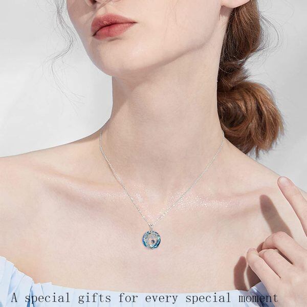 Sterling Silver Tree Of Life Necklace-5