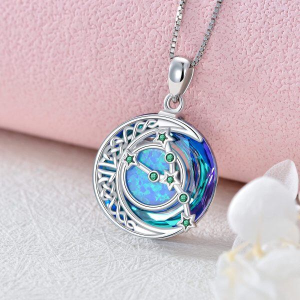 Sterling Silver Zodiac Necklace-4