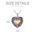 wholesale 925 Sterling Silver Pink Crystal Heart Keepsake Jewelry with Funnel and Fill Tool - Memorial Urn Necklace for Ashes-0-10