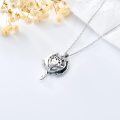 wholesale Sterling Silver Austrian Crystal Dragon Necklace for Women Girls-0-14