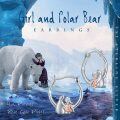 wholesale 925 Sterling Silver 925 Girls and Polar Bears Huggable Hoop Earrings for Women-0-1