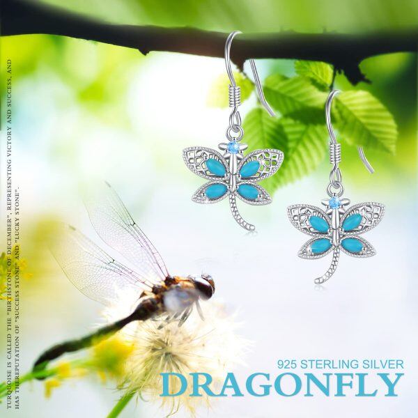 Sterling Silver Dragonfly Pendant Necklace-1