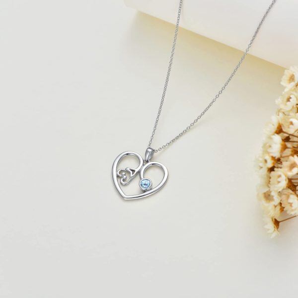 Sterling Silver Stethoscope Necklace-2