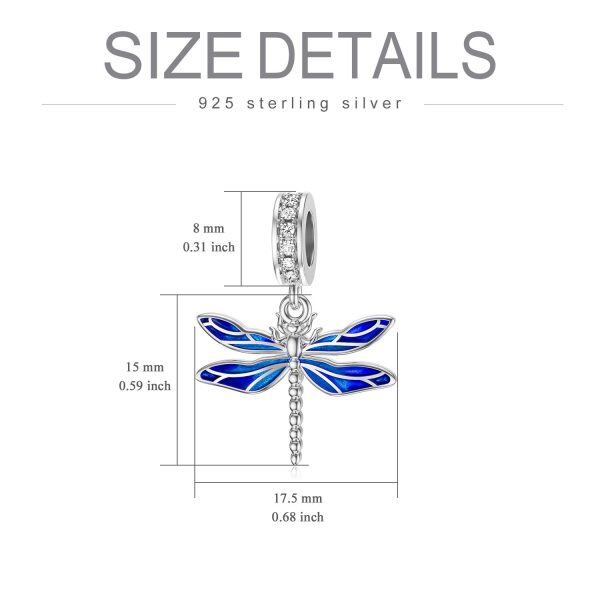 Sterling Silver Dragonfly Charm-6