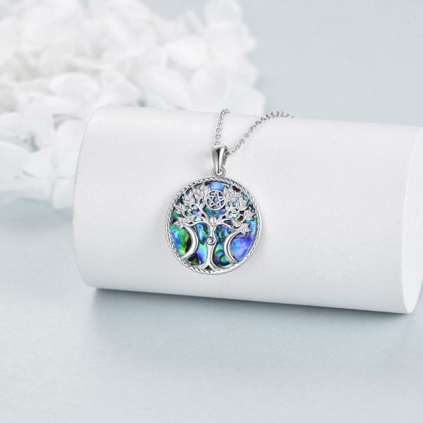 Sterling Silver Tree Of Life Necklace-2