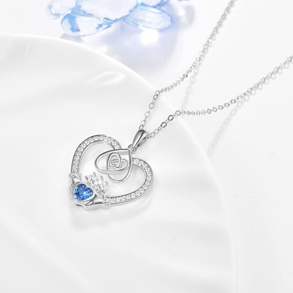 Sterling Silver Heart Necklace-2