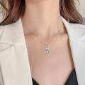 wholesale 925 Sterling Silver Infinity Moonstone I Love You More Pendant Necklace for Women-0-3