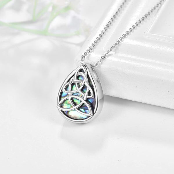 Sterling Silver Celtic Necklace-1