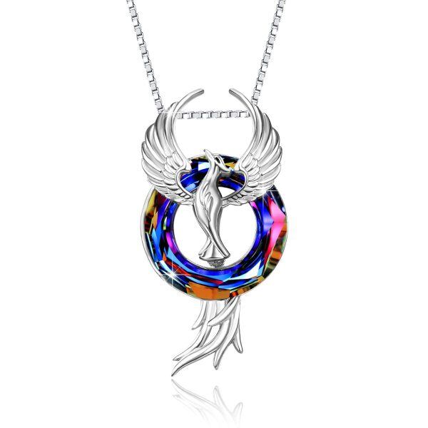 Sterling Silver Phoenix Necklace-0