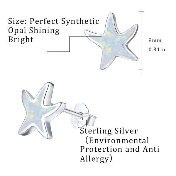 Sterling Silver Starfish Necklace-1