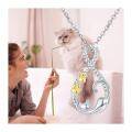 wholesale 925 Sterling Silver Infinity Cat Paw Pendant Necklace  for Women-0-5