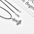 wholesale 925 Sterling Silver 925 Viking Thor's Hammer with Skull and Celtic Knots Pendant Necklace for Men-0-2