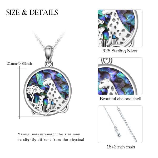 Sterling Silver Leopard Necklace-1