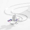 wholesale 925 Sterling Silver Flying Unicorn Pendant Necklace for Kids-0-1