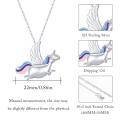 wholesale 925 Sterling Silver Flying Unicorn Pendant Necklace for Kids-0-4