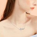 wholesale 925 Sterling Silver Faith Over Fear Infinity Cross Pendant Necklace for Women-0-3