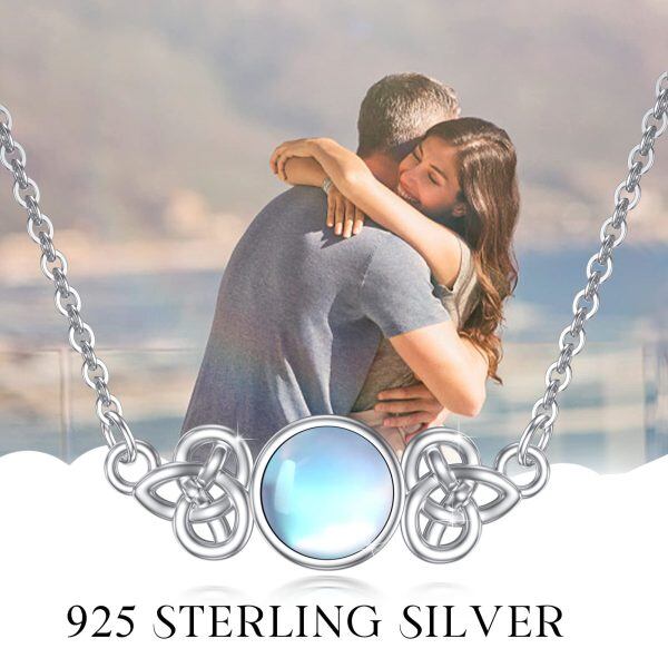 Sterling Silver Celtic Necklace-4