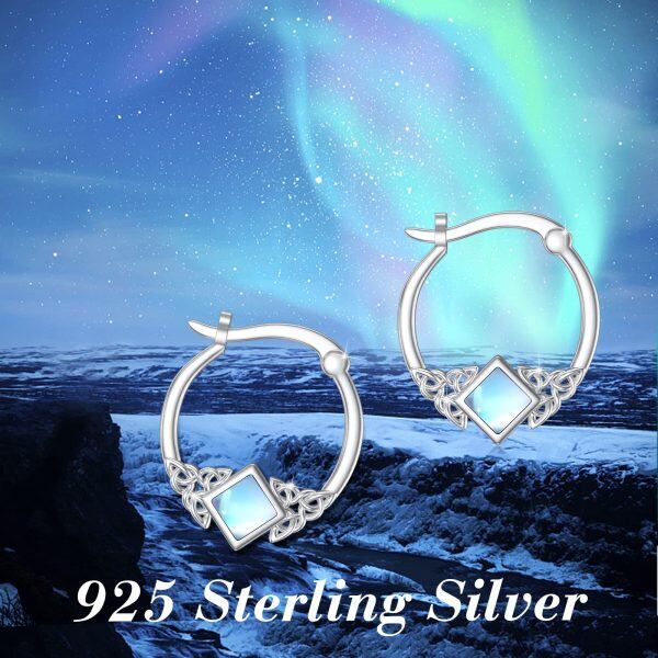 Sterling Silver Celtic Earrings-5