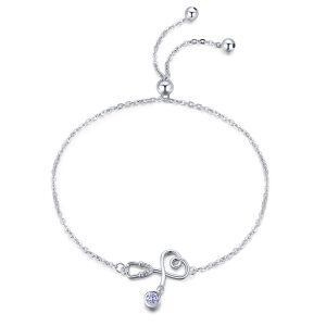 Sterling Silver Stethoscope Bracelet-0