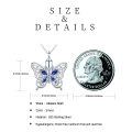 wholesale 925 Sterling Silver Abalone Shell Celtic Butterfly Cremation Jewelry Keepsake Pendant Necklace for Ashes Memorial Gifts Women Girls 36 Chain (Butterfly)-0-2