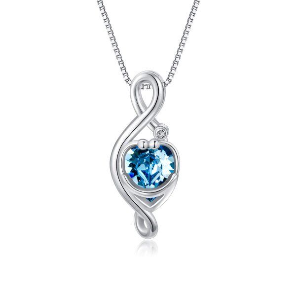 925 Sterling Silver Stethoscope Necklace For Women-0