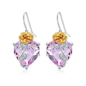 Sterling Silver Marigold Earrings-0