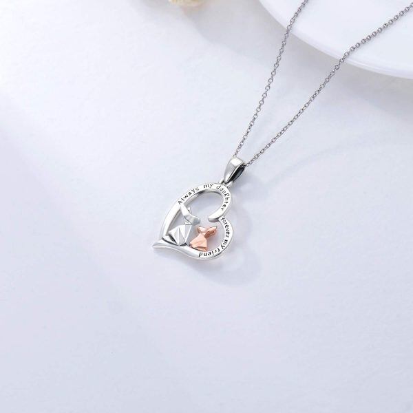 Sterling Silver Rabbit Necklace-3