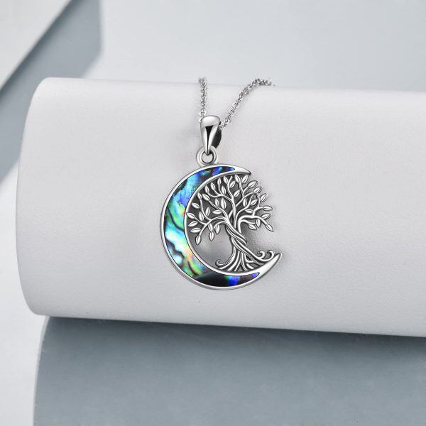 Sterling Silver Tree Of Life Necklace-2