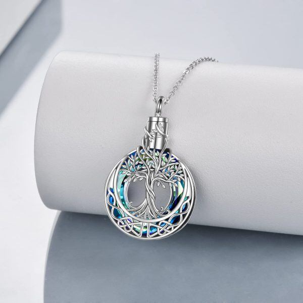 Sterling Silver Tree Of Life Necklace-3