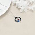 wholesale 925 Sterling Silver Nautical Lighthouse & Sailboat Pendant Necklace for Women-0-3