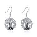 wholesale 925 Sterling Silver Tree of Life Drop Earrings for Women - Wholesale Jewelry-0-0