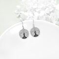 wholesale 925 Sterling Silver Tree of Life Drop Earrings for Women - Wholesale Jewelry-0-3