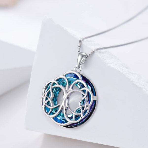 Sterling Silver Celtic Necklace-1