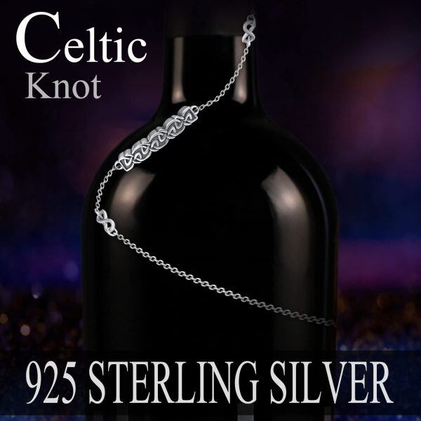 Sterling Silver Celtic Bracelet-1