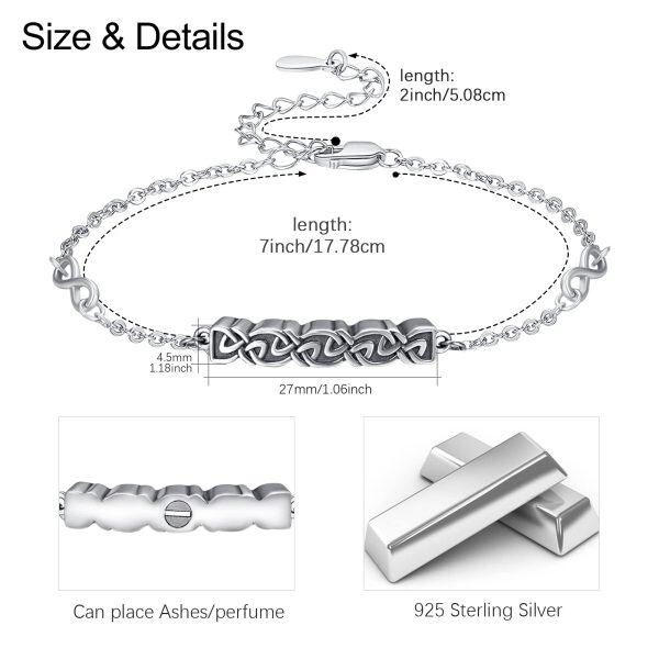 Sterling Silver Celtic Bracelet-3