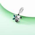 wholesale 925 Sterling Silver Butterfly Panda Charm Bead for European Bracelets-0-2