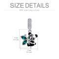 wholesale 925 Sterling Silver Butterfly Panda Charm Bead for European Bracelets-0-3