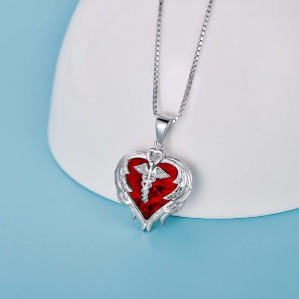 Sterling Silver Nurse Necklace-1