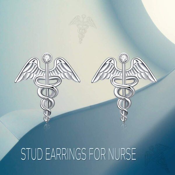 Sterling Silver Nurse Necklace-4