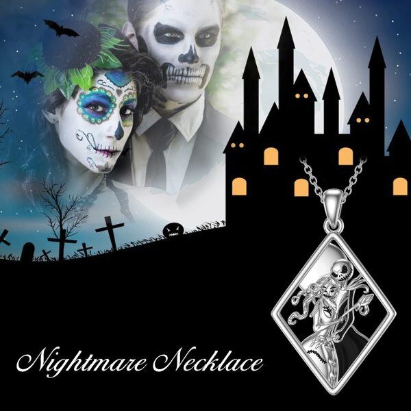 Sterling Silver Nightmare Necklace-1