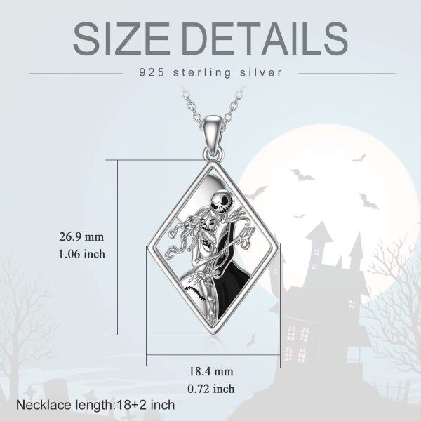 Sterling Silver Nightmare Necklace-4