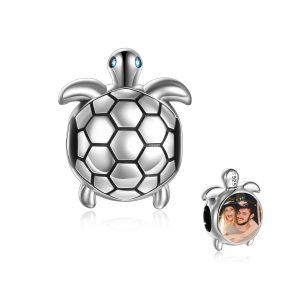 Sterling Silver Turtle Bead Charms-0