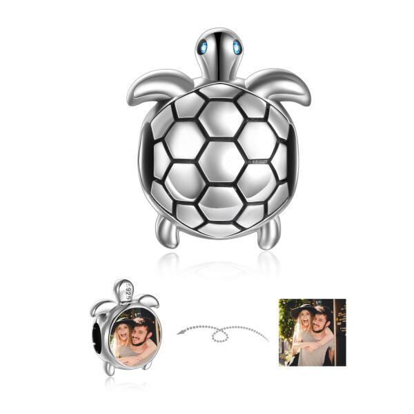 Sterling Silver Turtle Bead Charms-1